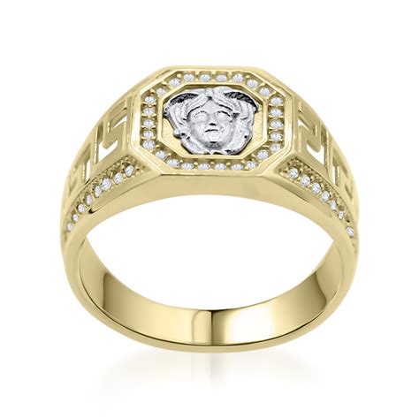 bague versace homme